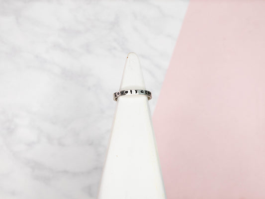 Personalized Ring Band